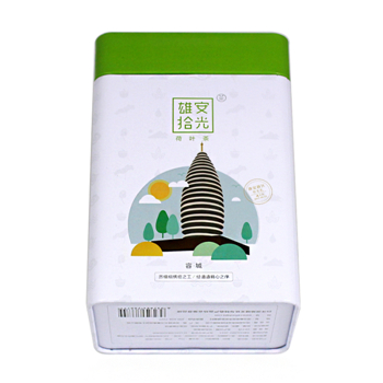 荷葉茶馬口鐵盒|長方形荷葉茶鐵盒|保健茶葉鐵盒包裝定制廠家